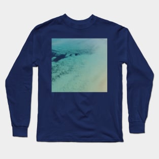 Aerial View Of Sea Surface Long Sleeve T-Shirt